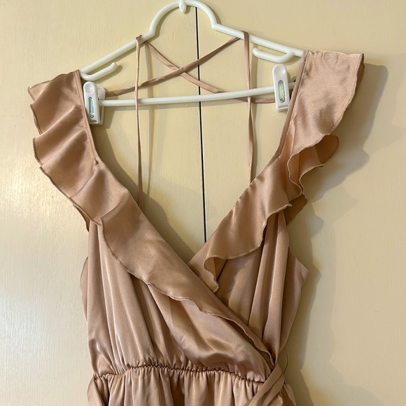 Show Me Your Mumu Samantha Ruffle Wrap Dress - Picture 4 of 7